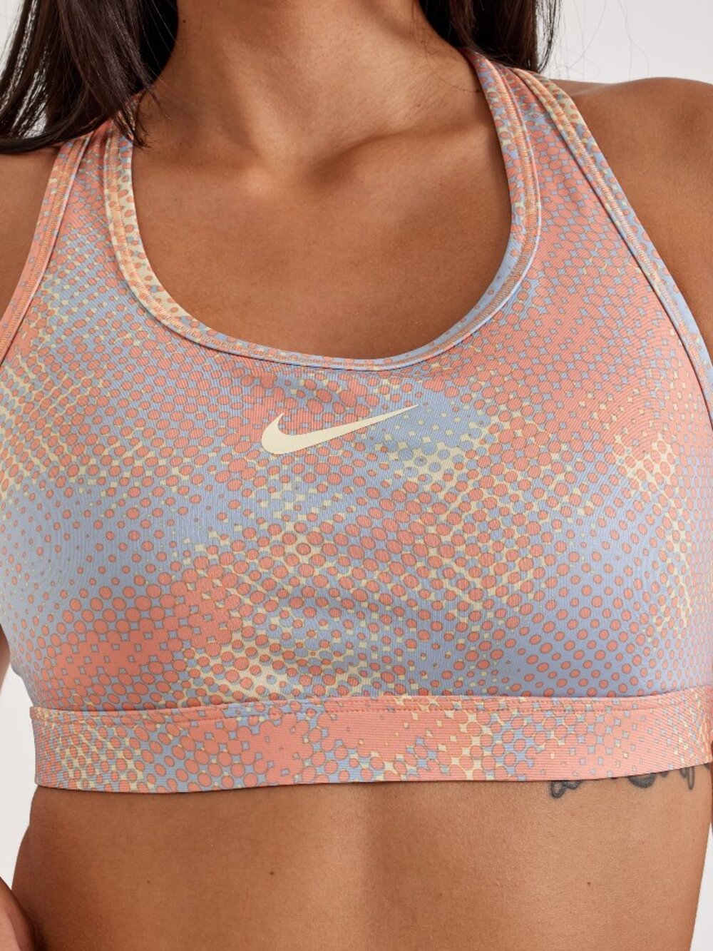 NWT Nike Dri-FIT Swoosh Medium Support Padded Sports Bra #IB8919-815 SZ LARGE